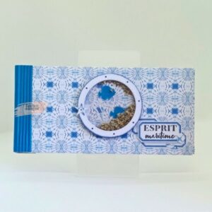 Album photo esprit maritime – couverture shaker avec sable