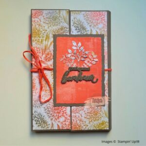 album photo accordéon dégradé couverture ruban tressé Quel grand bonheur