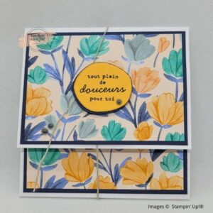 Mini album 30×30 pliable – couverture Tout plein de douceurs pour toi